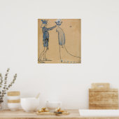 John Bauer - Gouden kroon Poster (Keuken)