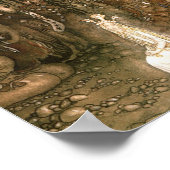 John Bauer - Kijk eens naar hun trollenmoeder: kij Poster (Hoek)