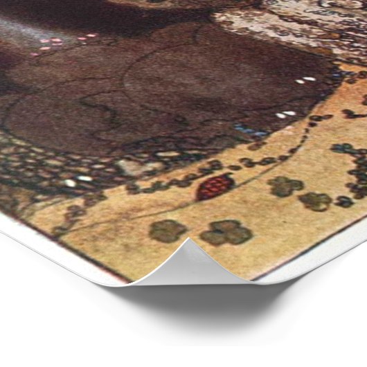 John Bauer - Mère Amour - Affiche de trolls (Coin)