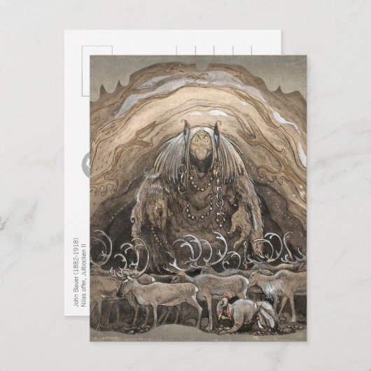 John Bauer Nilas offre carte postale CC0511 (Devant / Derrière)