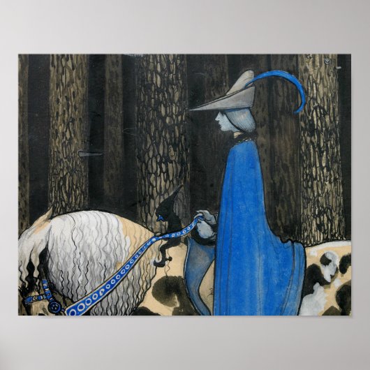 John Bauer - Nu en dan Poster (Voorkant)