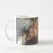 John Bauer Pauvre Petit Basse Café Mug (Gauche)
