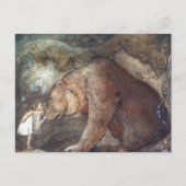 John Bauer Poor Little Basse Briefkaart (Voorkant)