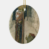 John Bauer - Princess and Troll Keramisch Ornament (Rechts)