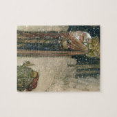 John Bauer - Princess and Troll Legpuzzel (Horizontaal)