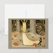 John Bauer Princess Daga en de troll CC0807 Briefkaart (Voorkant / Achterkant)