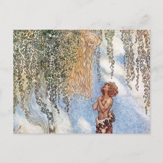 John Bauer Princess in een Briefkaart (Voorkant)