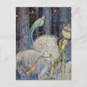 John Bauer Princess in het bos kunst Briefkaart (Voorkant)