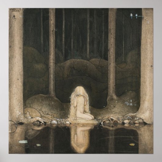 John Bauer - prinses Tavstarr Poster (Voorkant)