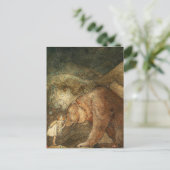 John Bauer - Slecht klein gebasse Briefkaart (Staand voorkant)