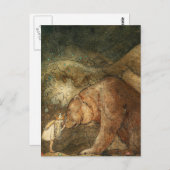 John Bauer - Slecht klein gebasse Briefkaart (Voorkant / Achterkant)