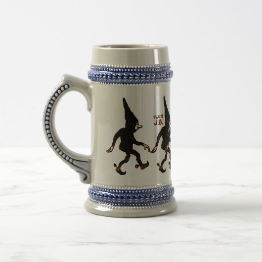 John Bauer Tomtenisse CC0577 Stoneware Beer Mok (Links)