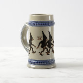 John Bauer Tomtenisse CC0577 Stoneware Beer Mug (Devant gauche)