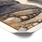 John Bauer Troll stel Princess baby Changelings Poster (Hoek)