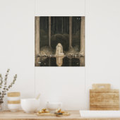 John Bauer Tuvstarr CC0789 Medium Poster (Keuken)