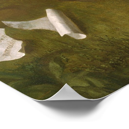 John Beale Bordley - Charles Peale Fine Art Poster (Hoek)