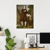 John Beale Bordley - Charles Peale Poster d'art (Bureau à domicile)