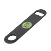 John Beer Steel Bottle Opener Speed Flessenopener (Voorkant Gekanteld)