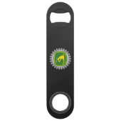 John Beer Steel Bottle Opener Speed Flessenopener (Achterkant)