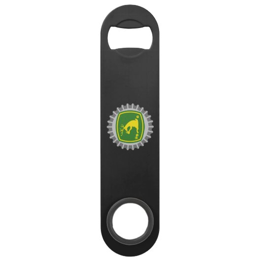 John Beer Steel Bottle Opener Speed Flessenopener (Voorkant)