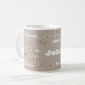 John Beige Husband Mug (Devant gauche)