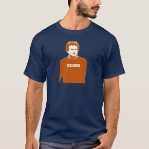 John Belushi Skiing T-shirt