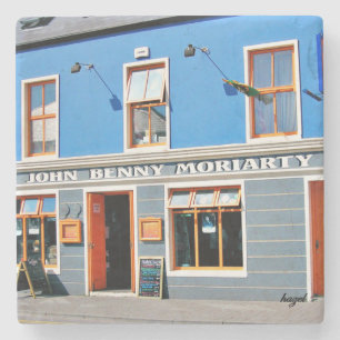 John Benny, Dingle, Pubs, Iers, Onderzetters. Ierl Stenen Onderzetter