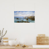 John Brett Southern Coast of Guernsey Poster (Keuken)