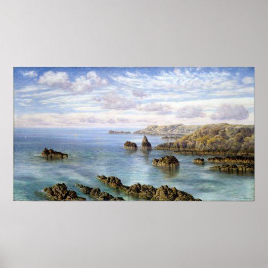 John Brett Southern Coast of Guernsey Poster (Voorkant)