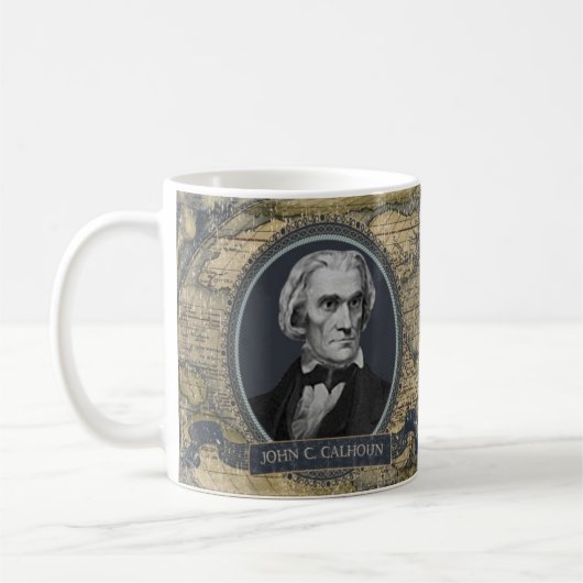 John C Calhoun Historische Mok (Links)