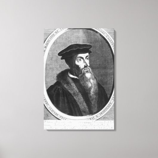 John Calvin Canvas Afdruk (Voorkant)
