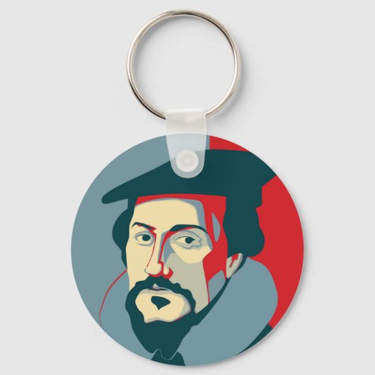 John Calvin Sleutelhanger (Voorkant)