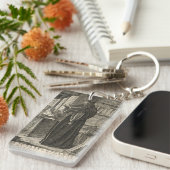 John Calvin Sleutelhanger (Voorkant Rechts)