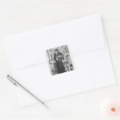 John Calvin Vierkante Sticker (Envelop)