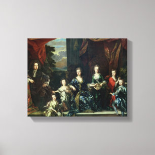 John Churchill 1e hertog van Marlborough Canvas Afdruk