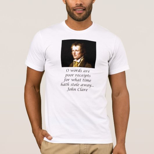 John Clare - Remembranen T-shirt (Voorkant)