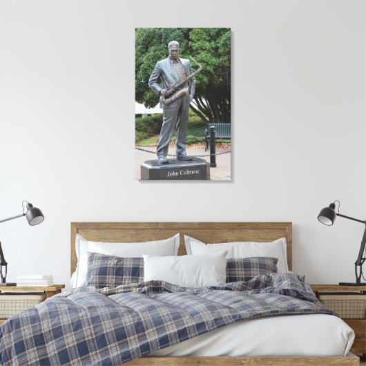 John Coltrane Canvas Afdruk (Insitu (Slaapkamer))