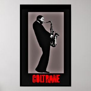 John Coltrane Jazz Poster
