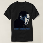 John Coltrane Retro Jazz Fan Design T-shirt (Design voorkant)