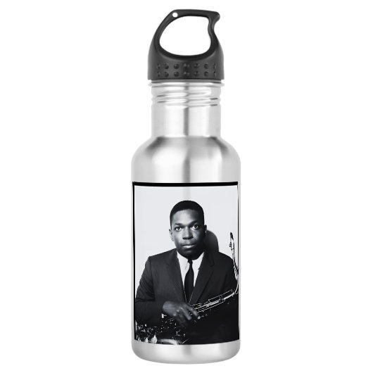 John Coltrane Waterfles (Voorkant)