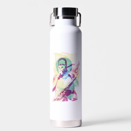 John Coltrane Waterfles (Voorkant)