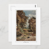 John Constable #138-2 - Carte postale Art (Devant / Derrière)