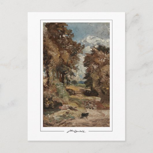 John Constable #138-2 - Carte postale d'art fin (Devant)
