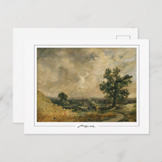 John Constable #14 - Carte postale Art (Devant / Derrière)