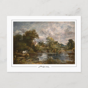 John Constable #16-2 - Briefkaart met fijne kunst