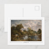 John Constable #16-2 - Carte postale d'art fin (Devant / Derrière)
