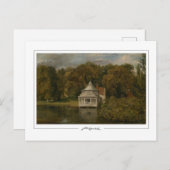 John Constable #17-2 - Briefkaart met fijne kunst (Voorkant / Achterkant)