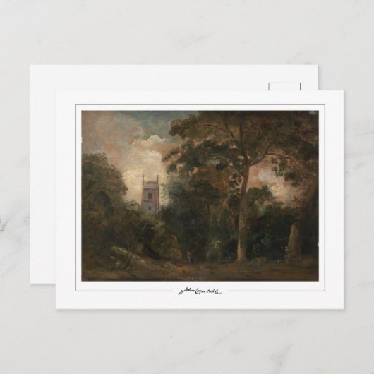 John Constable #17 - Carte postale Art (Devant / Derrière)