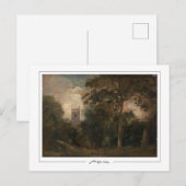 John Constable #17 - Carte postale d'art fin (Devant / Derrière)