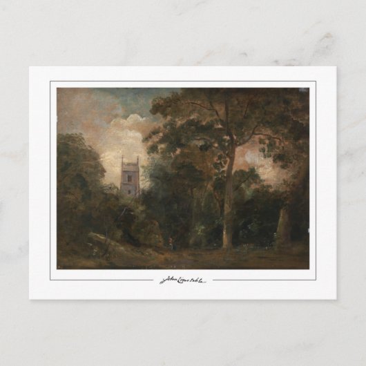 John Constable #17 - Carte postale d'art fin (Devant)